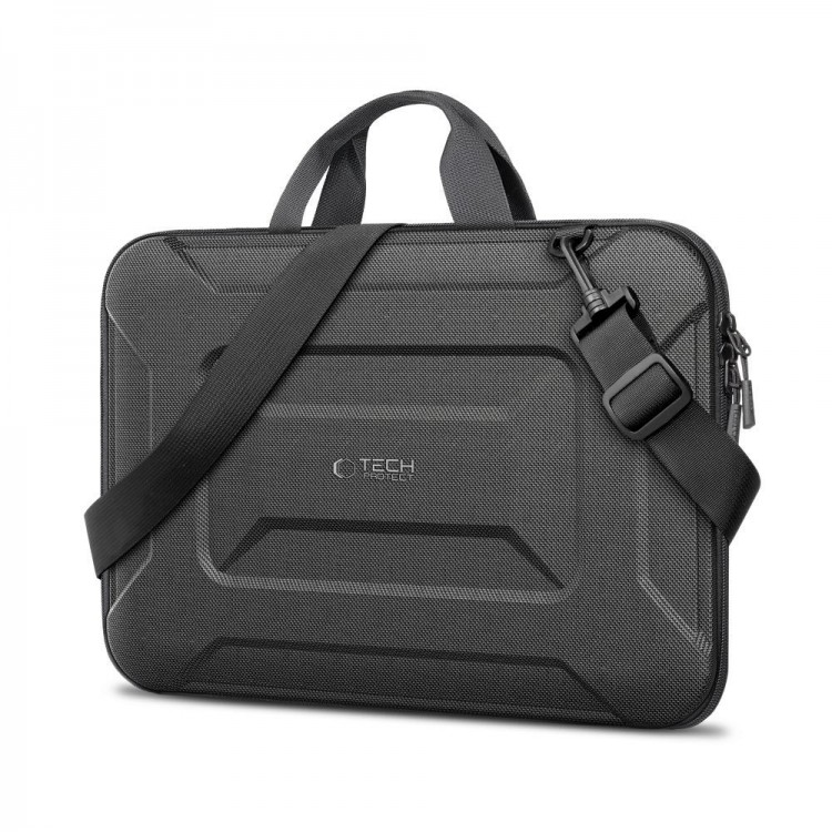 TECH PROTECT Τσάντα μεταφοράς RANGER-X TACTICAL Weatherproof UNIVERSAL για Macbook 13-14, Notebooks 13-14 and Tablets 13/14 - ΜΑΥΡΟ