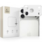 TECH PROTECT CAMALLOY FIT+ Προστατευτικό πλαίσιο Αλοθμινίου καμερών FULLCAM PRO+ 9H για CAMERA LENS Αpple iPhone 17 PRO 6.3 5G 2025 - Ασημί 