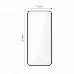 Tech Protect Γυαλί Προστασίας FIT+ 9H για XIAOMI REDMI 15 4G / 5G - [2 TEM] - ΜΑΥΡΟ