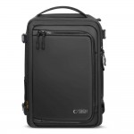 TECH PROTECT Σακιδιο Πλάτης 20L , DEFENDER S50 για RYANAIR & WIZZAIR TRAVEL, LAPTOP σε καμπίνα 40x20x25 - ΜΑΥΡΟ