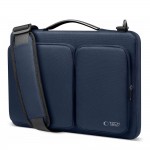 Θήκη Μεταφοράς TECH-PROTECT Defender Laptop 15-16" Briefcase με ιμάντα ώμου - NAVY ΜΠΛΕ - A42F2G5