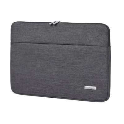 Θήκη Μεταφοράς TECH-PROTECT CanvasArtisan Laptop Sleeve, Eco Leather για NOTEBOOK 15-16 - ΣΚΟΥΡΟ ΓΚΡΙ - L2-01