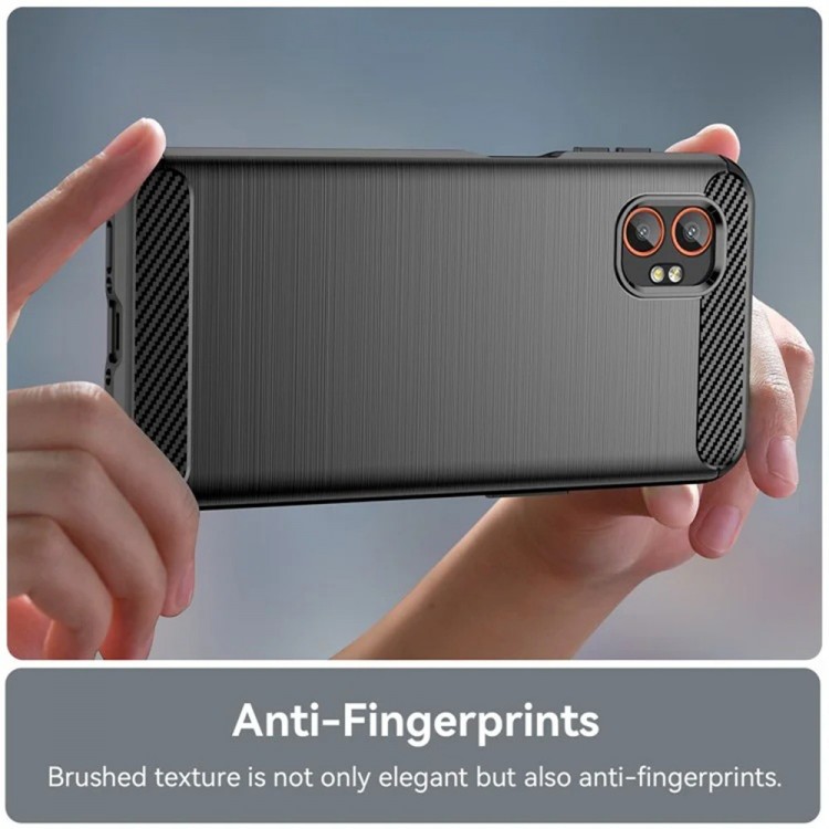 Θήκη TECH PROTECT CARBON για Samsung Galaxy Xcover 7 Pro - ΜΑΥΡΟ