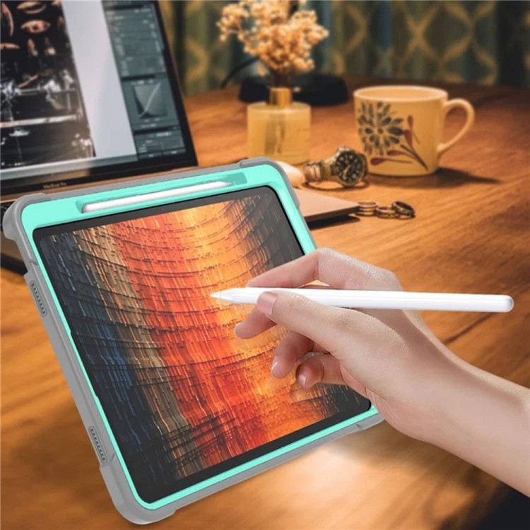 Θήκη TECH PROTECT Rugged TabShell ARMOR με Προστασία Οθόνης και Βάση για SAMSUNG GALAXY Tab S10 FE Plus - ΜΑΥΡΟ 