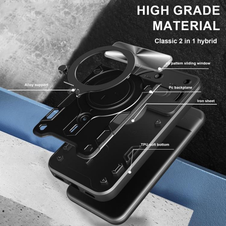 Θήκη TECH PROTECT CamGuard PRO για Nothing Phone (3a) - ΜΑΥΡΟ