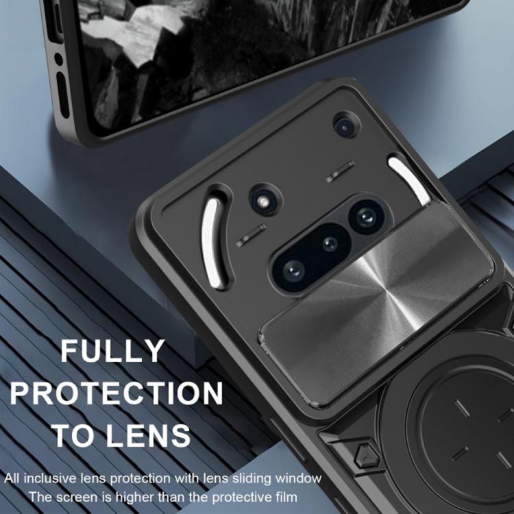 Θήκη TECH PROTECT CamGuard PRO για Nothing Phone (3a) - ΜΑΥΡΟ