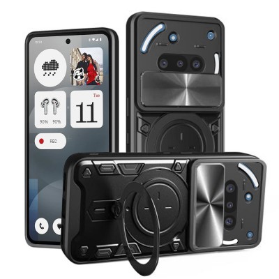 Θήκη TECH PROTECT CamGuard PRO για Nothing Phone (3a) - ΜΑΥΡΟ