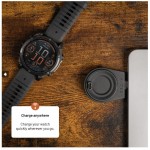 Fixed - Adapter Type-C, για Garmin Fenix 5/6/7/7X/8/Epix/Venu 2/3/3S/Vívoactive 3/4/5 - Μαύρο - FIXDW-GA-BK