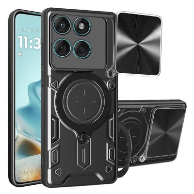 Θήκη TECH PROTECT CamGuard PRO για Motorola Edge 60 / Edge 60 Fusion - ΜΑΥΡΟ