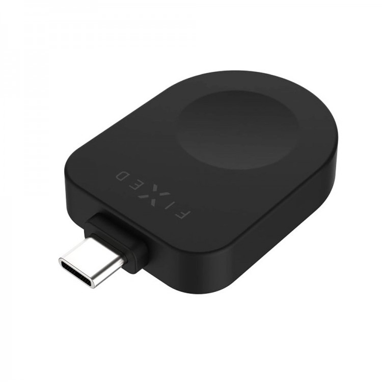 Fixed - Ασύρματης φόρτισης Adapter Type-C, για SAMSUNG Galaxy SMARTWatch, συμβατός με Powerstation Uni - Μαύρο - FIXDW-SAP-BK