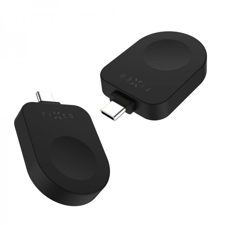 Fixed - Ασύρματης φόρτισης Adapter Type-C, για SAMSUNG Galaxy SMARTWatch, συμβατός με Powerstation Uni - Μαύρο - FIXDW-SAP-BK
