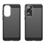 Θήκη TECH PROTECT CARBON για Samsung Galaxy M56 - ΜΑΥΡΟ