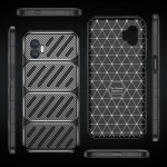 Θήκη TECH PROTECT CarbonFiber για Samsung Galaxy Xcover 7 Pro - ΜΑΥΡΟ