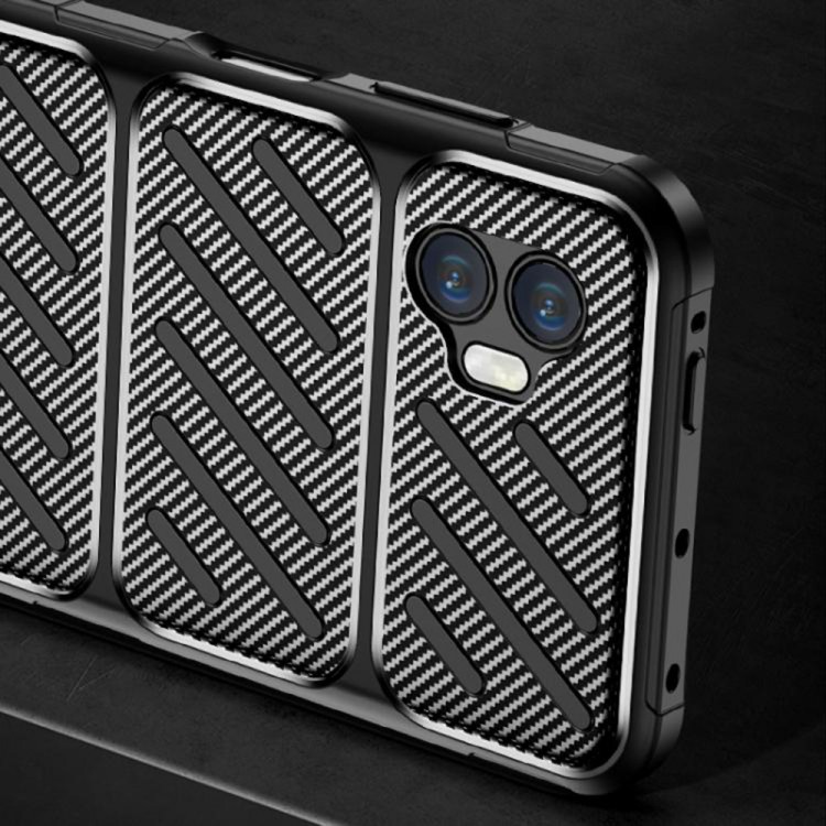 Θήκη TECH PROTECT CarbonFiber για Samsung Galaxy Xcover 7 Pro - ΜΑΥΡΟ