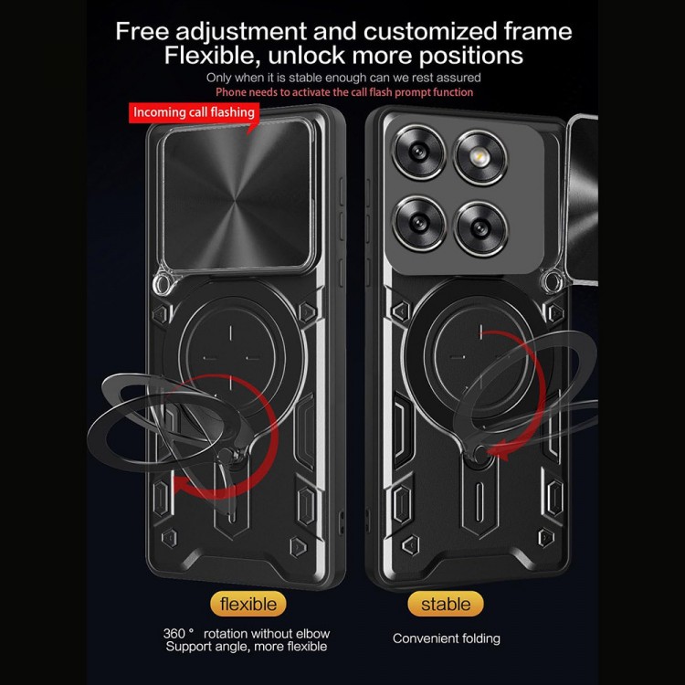 Θήκη TECH PROTECT CamGuard PRO για Motorola Edge 60 PRO - ΜΑΥΡΟ