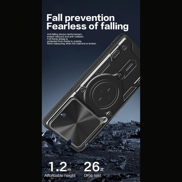 Θήκη TECH PROTECT CamGuard PRO για Motorola Edge 60 PRO - ΜΑΥΡΟ