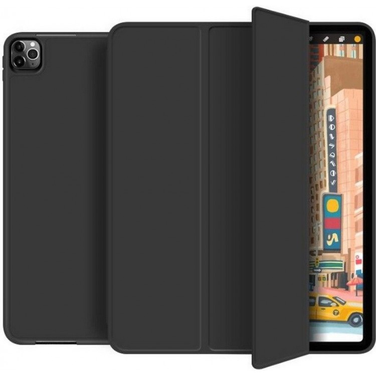 Θήκη TECH PROTECT SC PEN SMARTCASE FOLIO για Apple IPAD PRO 12.9 2018/2020 - ΜΑΥΡΟ - THP1132BLK