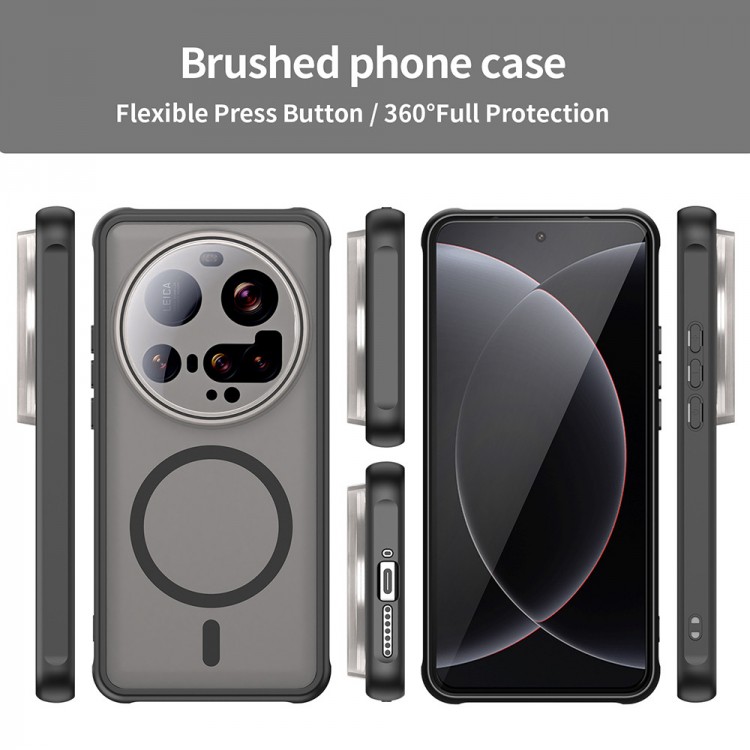 Θήκη TECH PROTECT Techsuit HaloFrost II MagSafe για Xiaomi 15 Ultra - ΜΑΥΡΟ