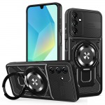 Θήκη TECH PROTECT MagSafe Ring Armor CamPro για Samsung Galaxy A16 4G / A16 5G - ΜΑΥΡΟ