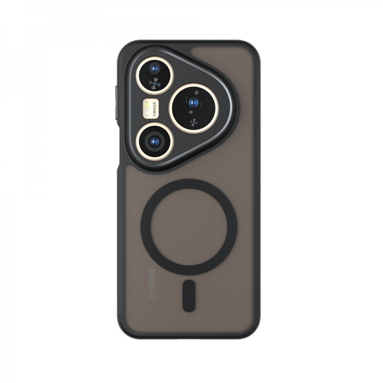 Θήκη Tech Protect Techsuit PureFrost MagSafe για Huawei Pura 80 Pro / Pura 80 Ultra - Frosted MAYΡΗ - KF2357096