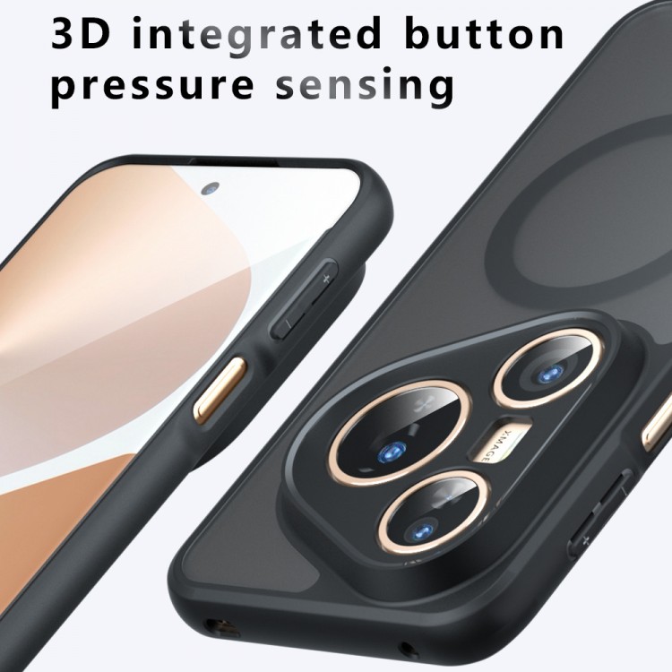 Θήκη Tech Protect Techsuit PureFrost MagSafe για Huawei Pura 80 Pro / Pura 80 Ultra - Frosted MAYΡΗ - KF2357096