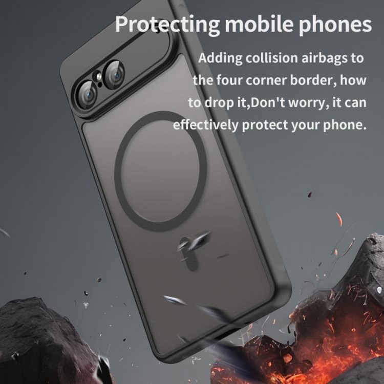 Θήκη Tech Protect Techsuit HaloFrost II MagSafe για Sony Xperia 10 VII - MAYΡΗ - KF2357850