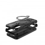 Θήκη TECH PROTECT Techsuit Carbon Shield PRO για Xiaomi REDMI 15 4G / 5G - ΜΑΥΡΟ