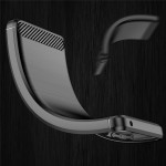 Θήκη TECH PROTECT Techsuit CARBON Silicone για ONEPLUS 15 SERIES 2025 - ΜΑΥΡΟ - KF2359059