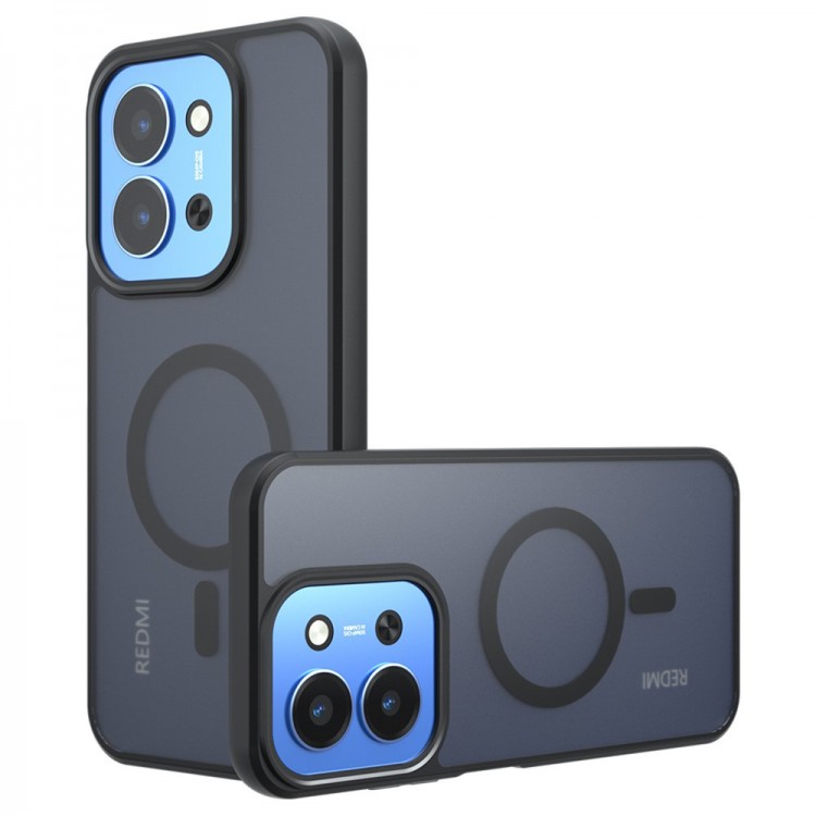 Θήκη Tech Protect Techsuit PureFrost MagSafe για Xiaomi Redmi 15C 4G / Redmi 15C 5G - Frosted MAYΡΗ - KF2360256