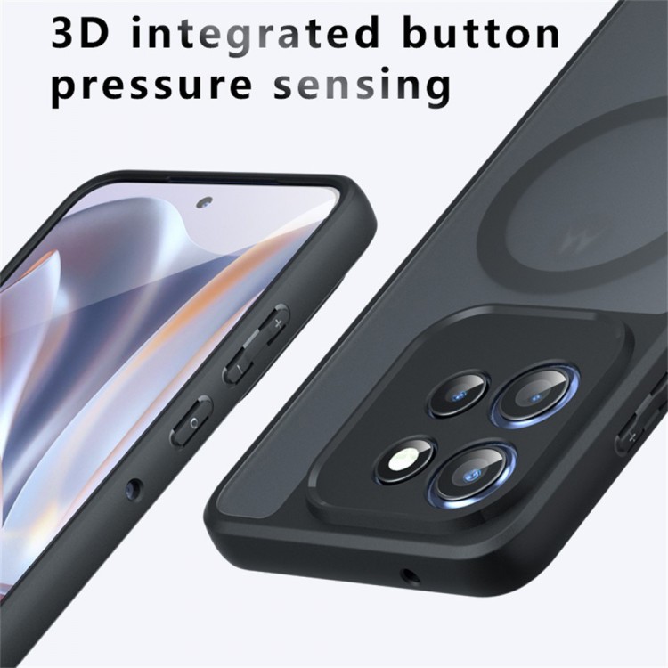 Θήκη Tech Protect Techsuit PureFrost MagSafe για Motorola Edge 50 Neo / Edge 60 Neo / Motorola ThinkPhone 25 - Frosted MAYΡΗ - KF2360713