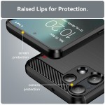 Θήκη TECH PROTECT Techsuit CARBON για Nothing Phone (3a) Lite - ΜΑΥΡΟ