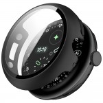 Θήκη Tech Protect DEFENSE 360 Pro με Γυαλί προστασίας για Google Pixel Watch 4 - 45mm - ΜΑΥΡΟ