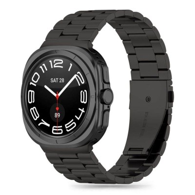 TECH-PROTECT STAINLESS Strap stainless steel για SAMSUNG GALAXY WATCH ULTRA (47 MM) - ΜΑΥΡΟ