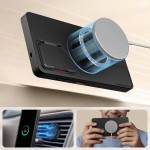 Θήκη TECH PROTECT KEVLAR AURA με MAGSAFE, CAMSHIELD & Βάση για Samsung GALAXY S25 ULTRA 5G 2025 - ΜΑΥΡΟ