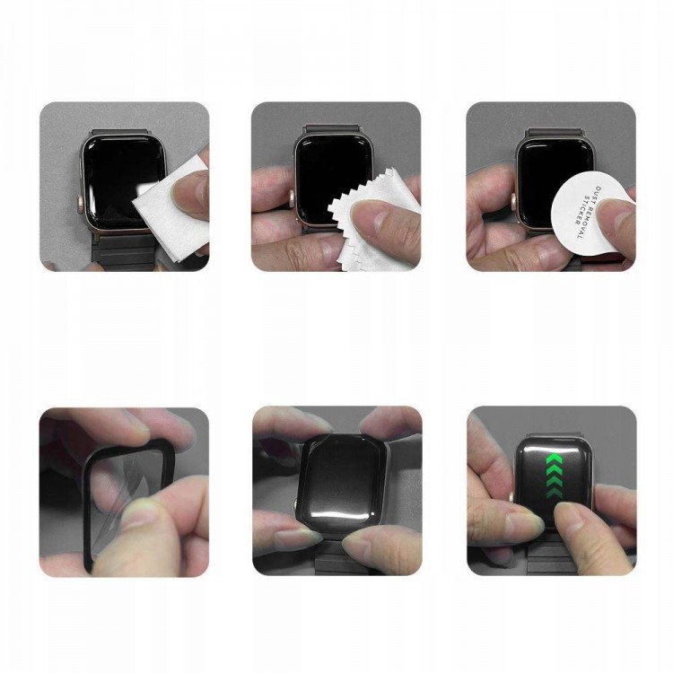 TECH PROTECT TEMPERED GLASS Fit+ για Samsung galaxy WATCH Ultra 2024 / 2025 - 47mm  - ΔΙΑΦΑΝΟ - 2 TEM.
