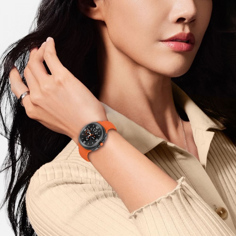 TECH PROTECT SILICONE LINE λουράκι σιλικόνης για SAMSUNG GALAXY WATCH 8 / CLASSIC (40 / 44 / 46 MM) - BABY ΜΠΛΕ