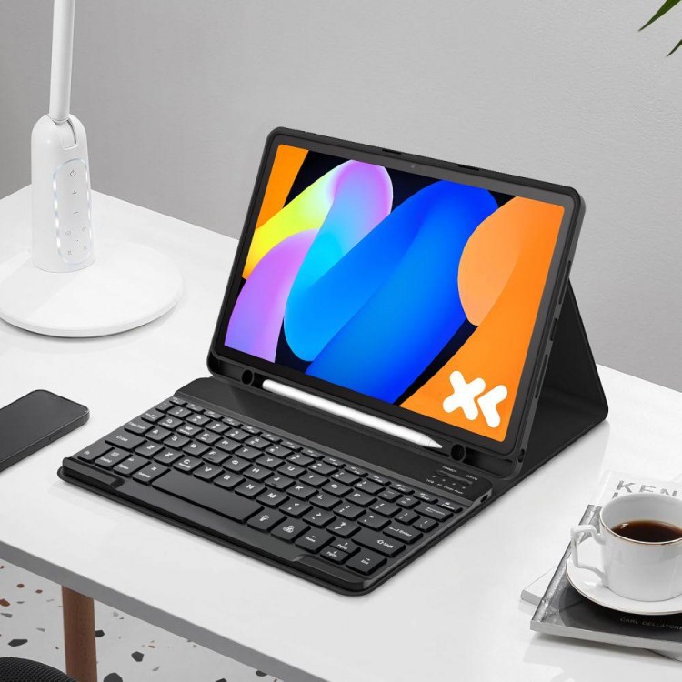Θήκη TECH PROTECT SMARTCASE FOLIO SC PEN slot με ασύρματο BT πληκτρολόγιο και υποδοχή PENCIL για LENOVO IDEA TAB 11.0 TB-336 - ΜΑΥΡΟ