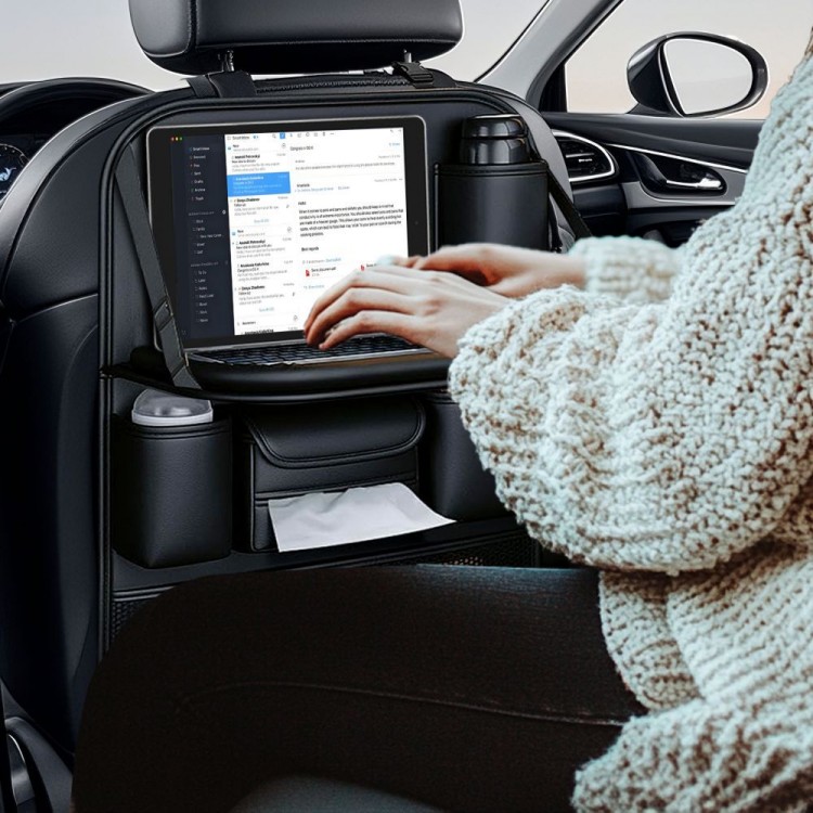 TECH PROTECT UCA100 BACKSEAT CAR ORGANIZER - ΜΑΥΡΟ