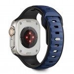 TECH PROTECT Λουράκι ICONBAND LINE για APPLE WATCH 8 / 9 / 10 / 11 / SE / ULTRA (44 / 45 / 46 / 49 MM) - ΜΑΥΡΟ/ΜΠΛΕ