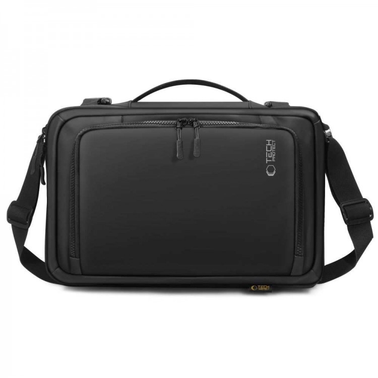 TECH PROTECT Σακιδιο Πλάτης 20L , DEFENDER S50 για RYANAIR & WIZZAIR TRAVEL, LAPTOP σε καμπίνα 40x20x25 - ΜΑΥΡΟ