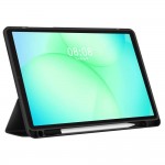Θήκη TECH PROTECT SMARTCASE FOLIO SC PEN HYBRID για Samsung GALAXY TAB A9 / A11 8.7 X110 / X115 / X133 / X135 - ΔΙΑΦΑΝΟ ΜΑΥΡΟ