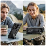 Θήκη TECH PROTECT KEVLAR CAM+ με Προστασία οθόνης για Samsung Galaxy A17 4G / 5G 2026 - ΜΑΥΡΟ