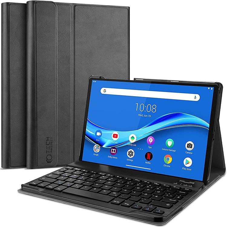 Θήκη TECH PROTECT SMARTCASE FOLIO με ασύρματο BT πληκτρολόγιο για Lenovo Tab M10 10.1 (3ης Γενιάς)  - ΜΑΥΡΟ