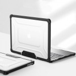 Θήκη TECH PROTECT SMARTSHELL PRO για Apple MACBOOK AIR 13 M2 / M3 / M4, 2023-2025 - ΜΑΥΡΟ/ΔΙΑΦΑΝΟ