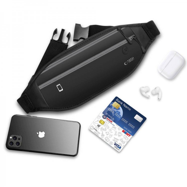 TECH PROTECT M7 UNIVERSAL Τσαντάκι μέσης για αξεσουάρ/Smartphones 6.9 - ΜΑΥΡΟ - THP4170