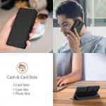 Θήκη TECH PROTECT Δερμάτινο Πορτοφόλι FOLIO για XIAOMI REDMI NOTE 14 PRO 5G / PRO+ PLUS 5G / POCO X7 5G - ΜΑΥΡΟ