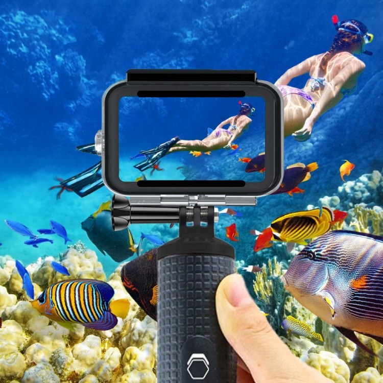 Θήκη TECH PROTECT ΑΔΙΑΒΡΟΧΗ για GOPRO HERO 9 / 10 / 11 / 12 / 13 - ΔΙΑΦΑΝΗ