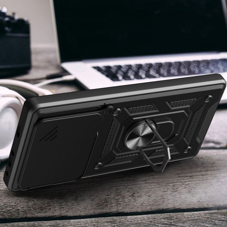 Θήκη TECH PROTECT CAMSHIELD PRO για XIAOMI REDMI 15T PRO - ΜΑΥΡΟ