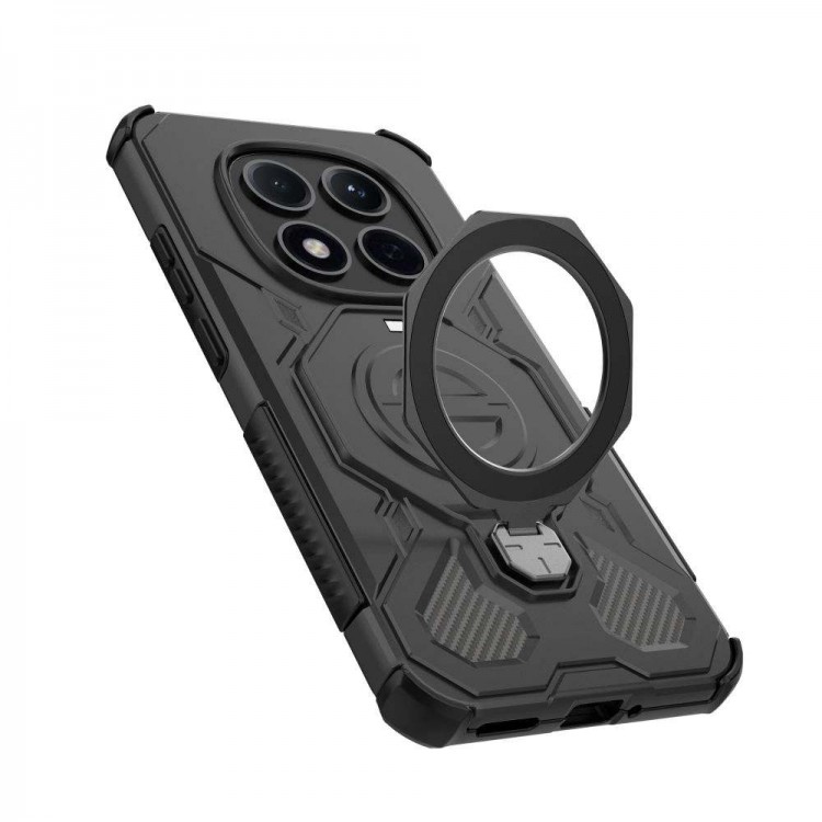 Θήκη TECH PROTECT TACTICSTAND MAGSAFE για XIAOMI REDMI NOTE 15 PRO 5G - ΜΑΥΡΟ