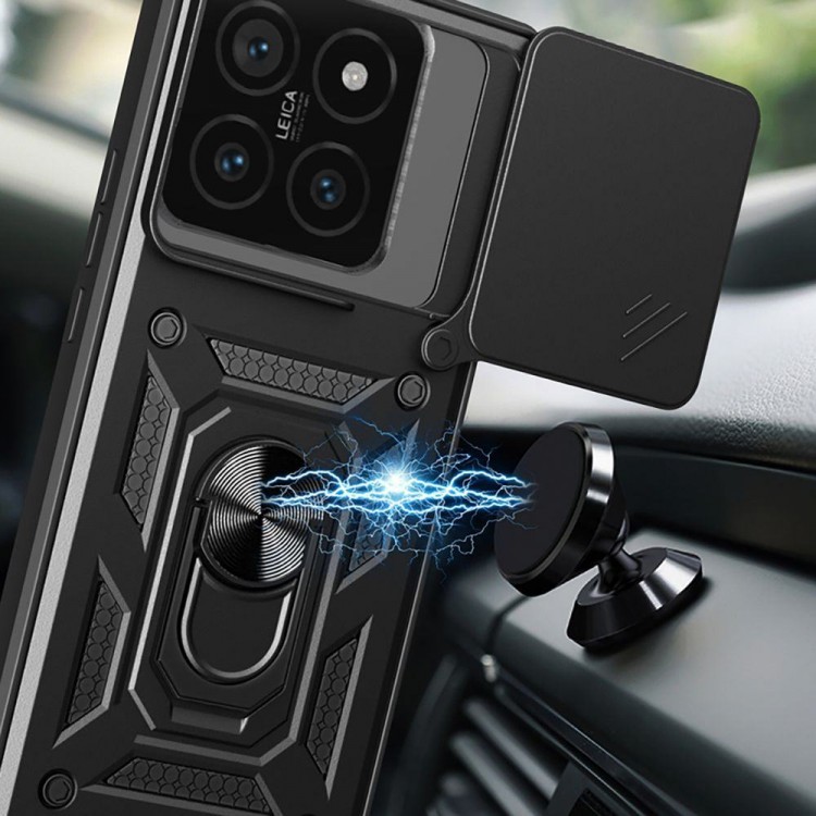 Θήκη TECH PROTECT CAMSHIELD PRO για XIAOMI 14T - ΜΑΥΡΟ